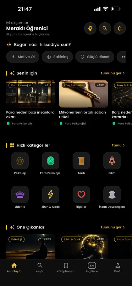 Merak Et Öğren mobil uygulaması