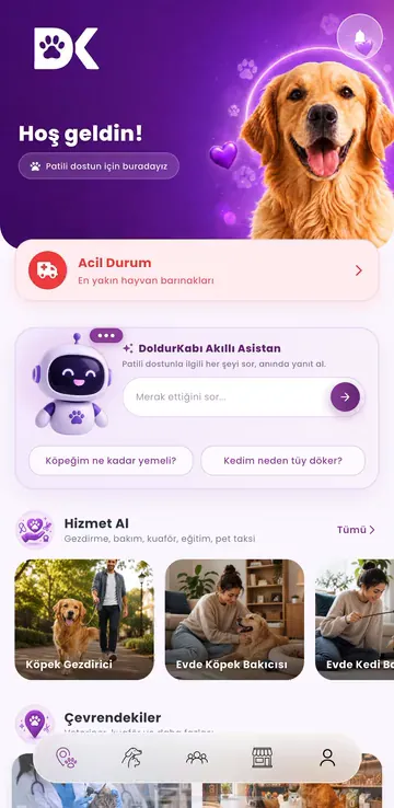 DoldurKabı uygulaması