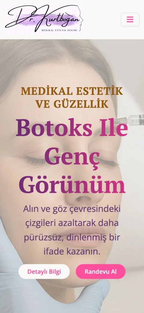 Dr. Yasin Kurtboğan sitesi, telefonda